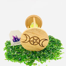 Load image into Gallery viewer, Wooden Moon Phase Egg Timer