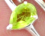 Load image into Gallery viewer, Peridot Stackable Ring