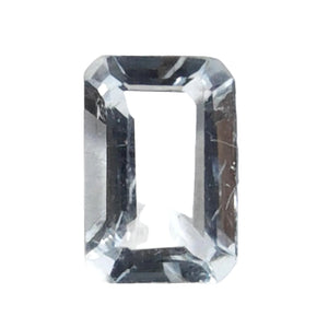 Aquamarine Emerald Cut Gemstone