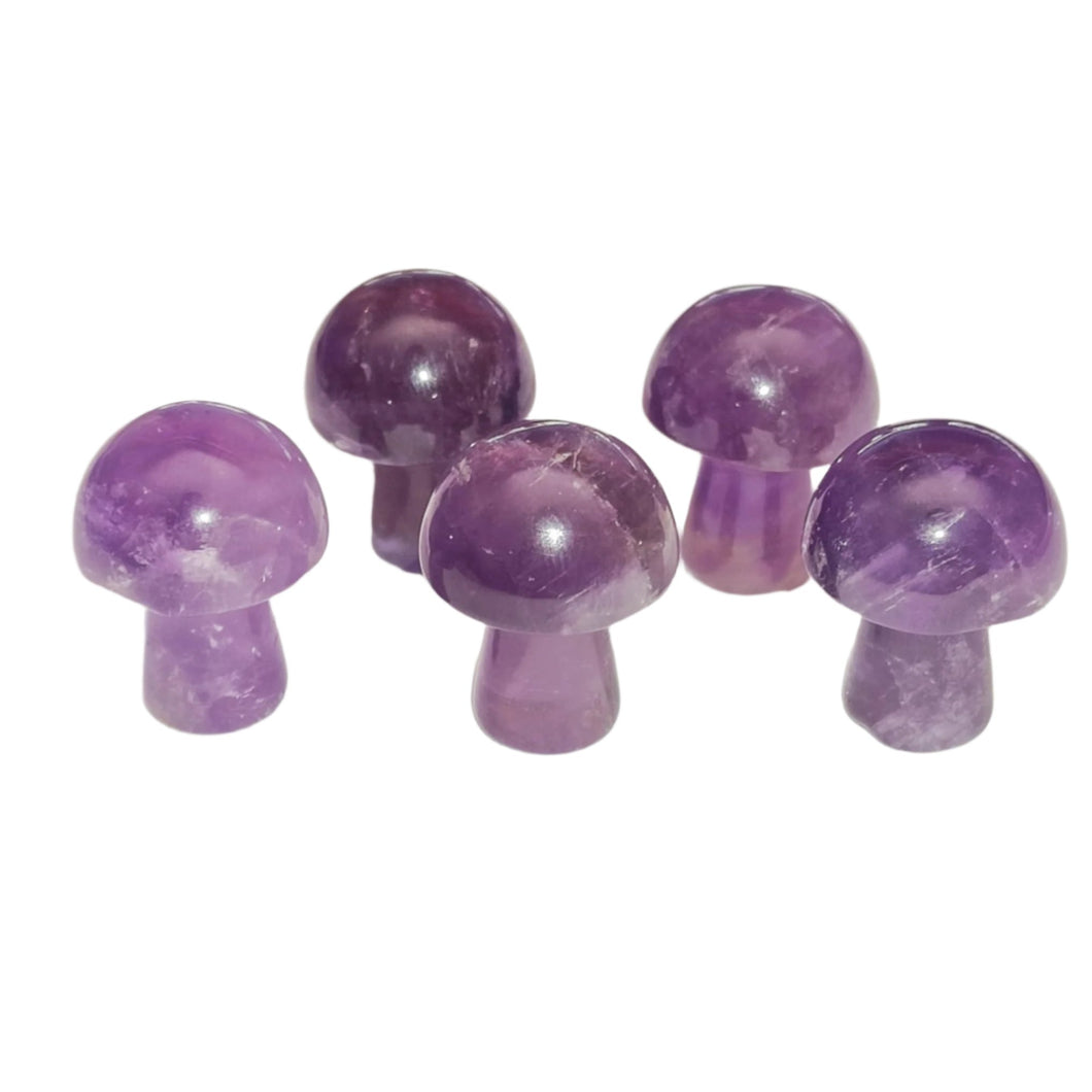 Amethyst Mini Mushroom