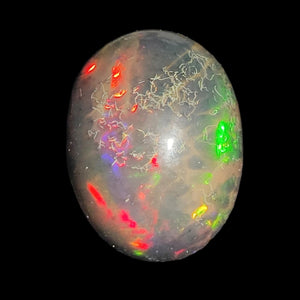 Black Fire Opal Oval # 177