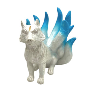 Resin Nine Tail Fox Sphere Stand