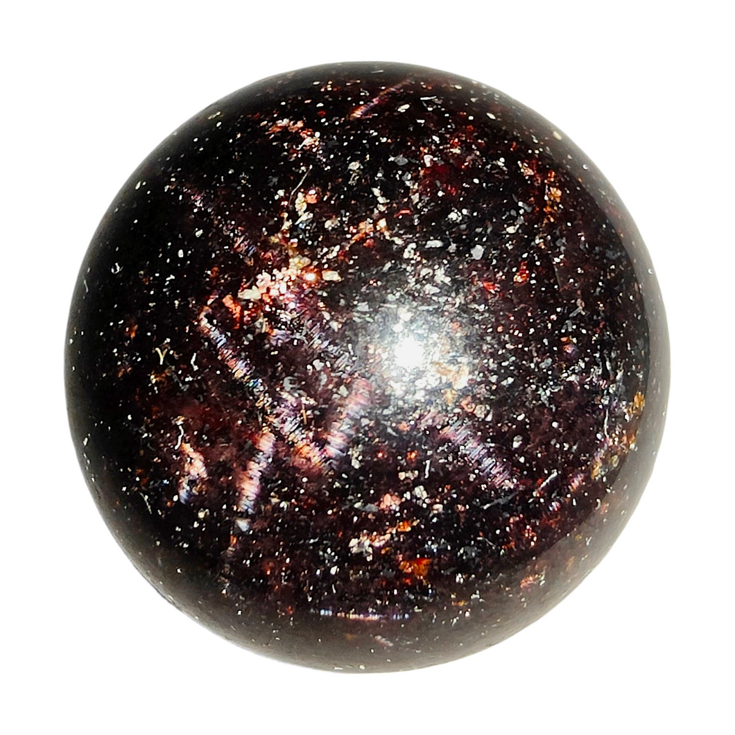 Garnet Sphere with Star # 104