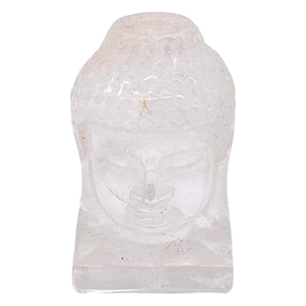 Clear Quartz Buddha Head # 113