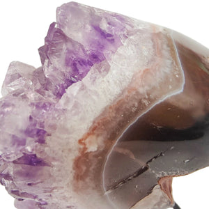 Amethyst Cluster + Stand # 88