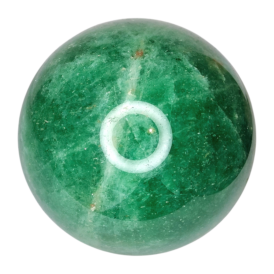 Green Strawberry Quartz Sphere # 173