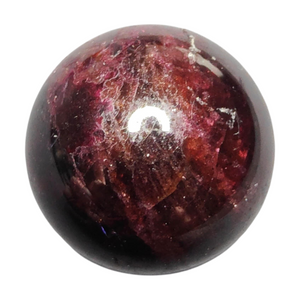 Garnet Sphere with Star # 177