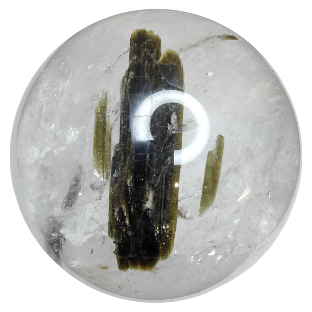 Green Tourmaline Sphere # 187