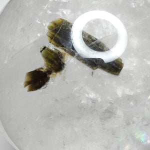 Green Tourmaline Sphere # 187