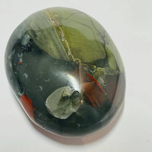 African Bloodstone Palm Stone # 125