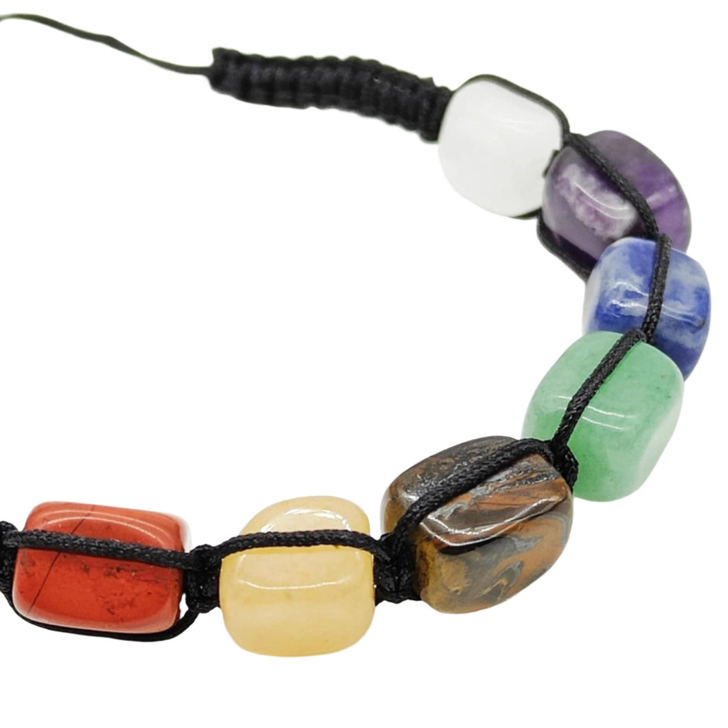 Chakra Crystal Adjustable Bracelet
