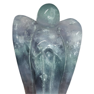 Rainbow Fluorite Angel # 107