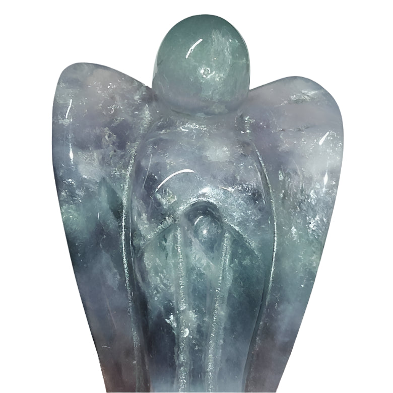 Rainbow Fluorite Angel # 107