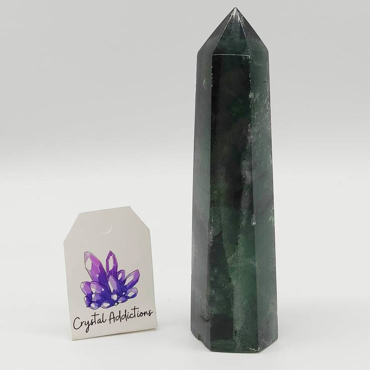 Rainbow Fluorite Point # 132