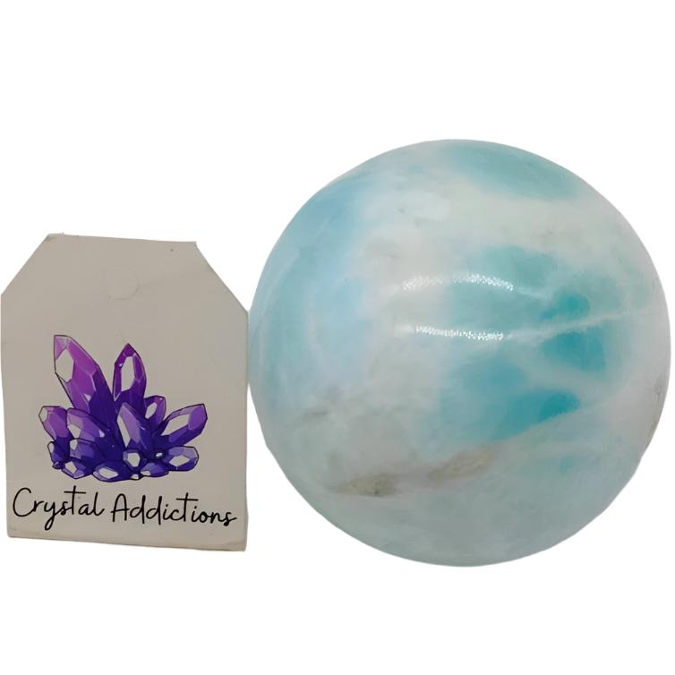 Larimar AAA Grade Sphere # 136