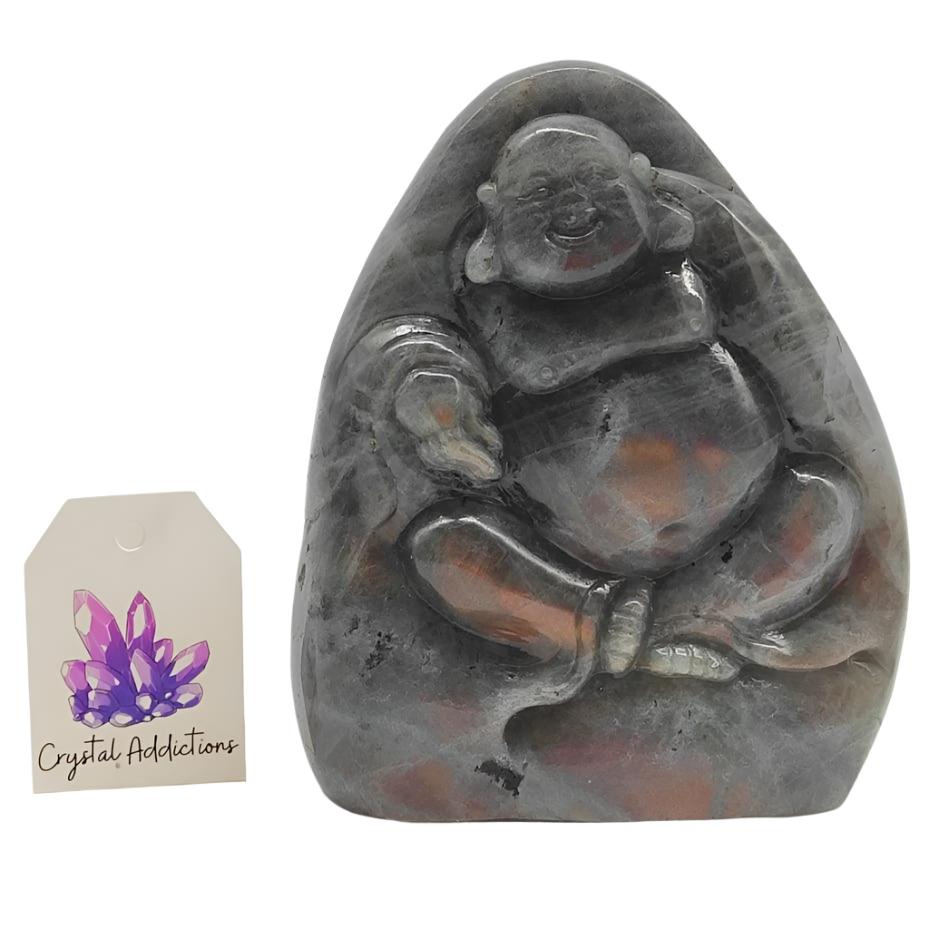 Purple Labradorite Buddha # 153