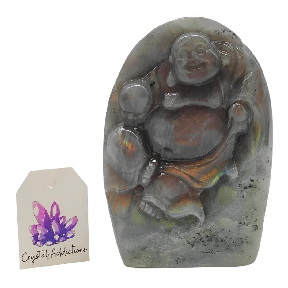 Purple Labradorite Buddha # 162