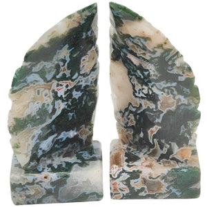 Moss Agate Wings XL # 140