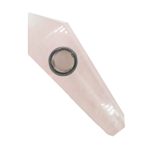 Rose Quartz Pipe # 98