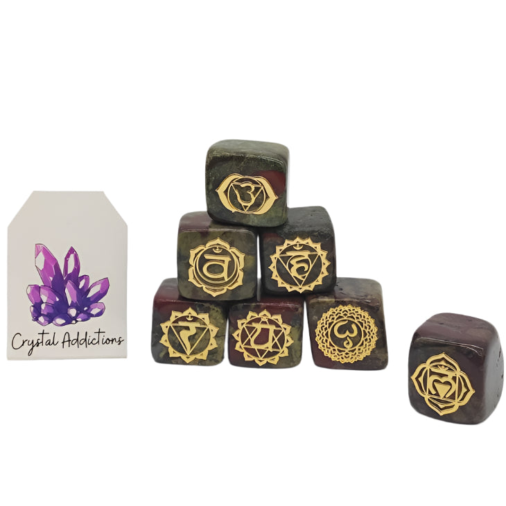 Dragons Blood Chakra Tumble Set # 157