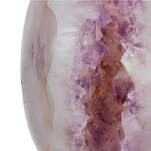 Load image into Gallery viewer, Druzy Agate Skull with Amethyst # 118
