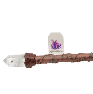 Clear Quartz Crystal Wand # 174