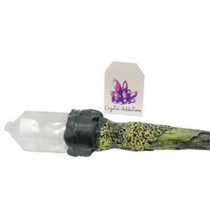 Clear Quartz Crystal Wand # 136