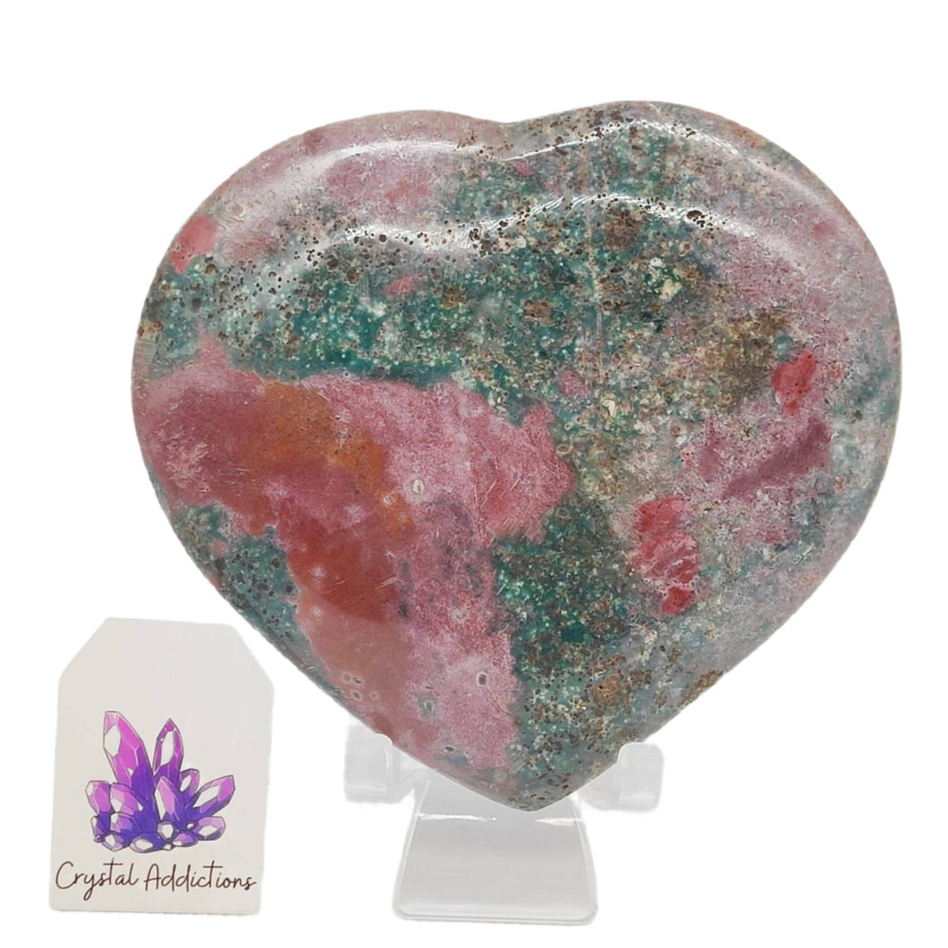 Ocean Jasper Heart XL # 35