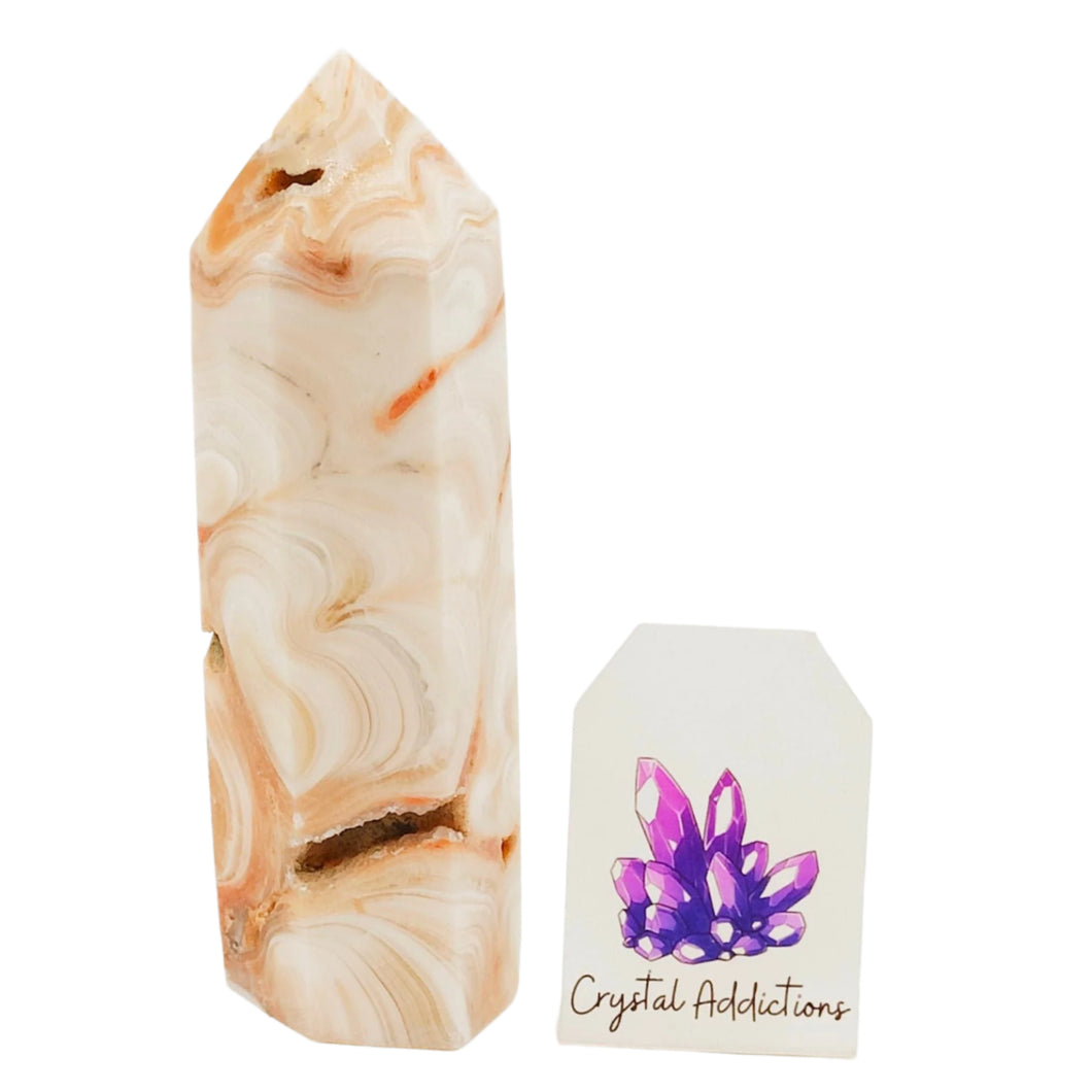 Amber Cherry Agate Point # 57