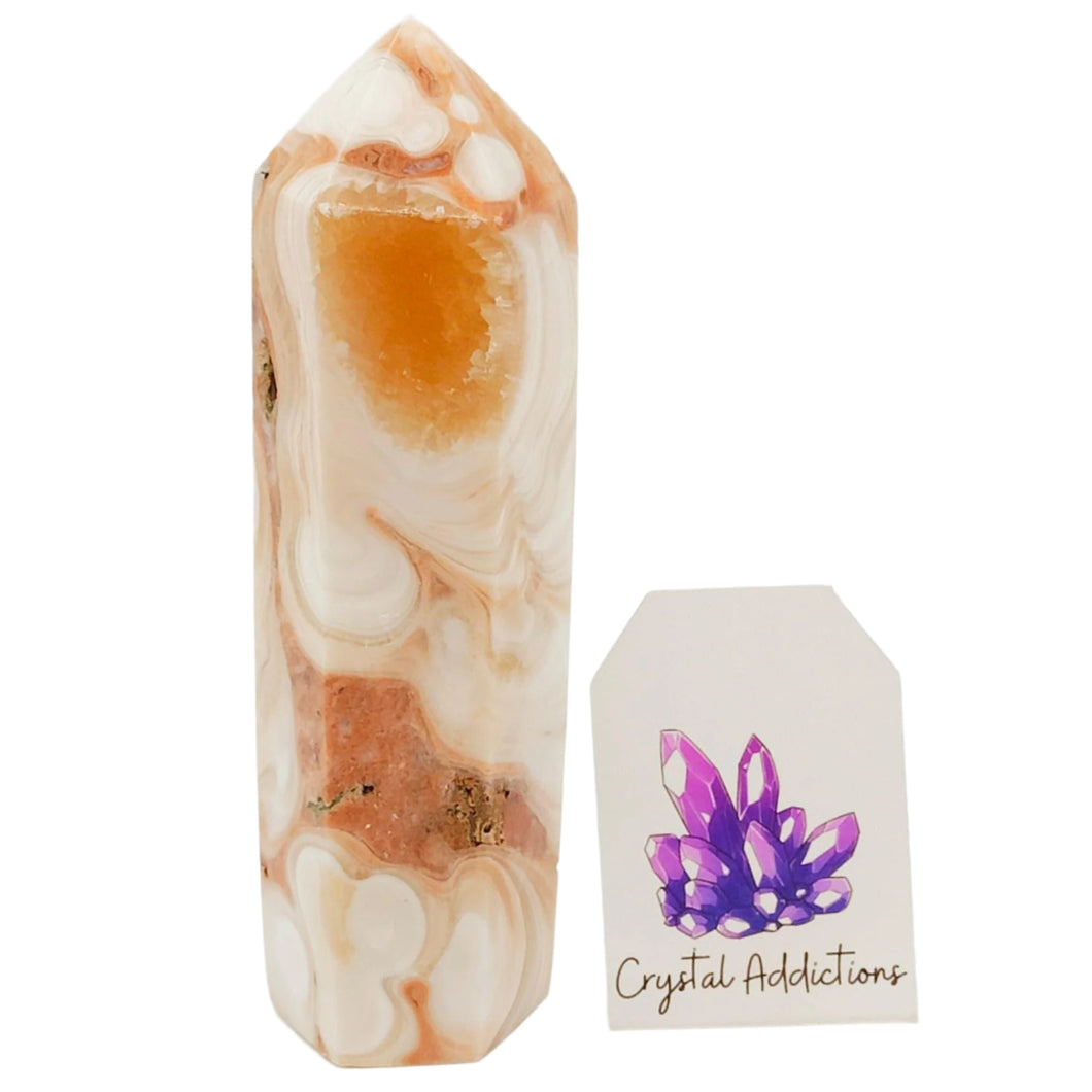 Amber Cherry Agate Point # 48