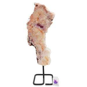 Pink Amethyst Slice # 118