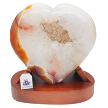 Load image into Gallery viewer, Carnelian Heart + Stand XL # 110
