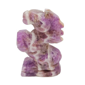 Chevron Amethyst Horse # 128