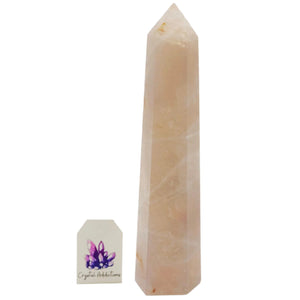 Blue Rose Quartz Tower # 160