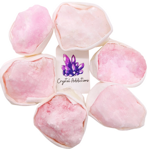 Pink Aragonite Raw Clusters