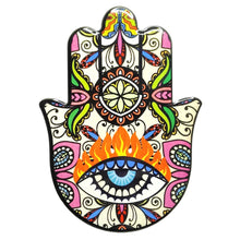 Load image into Gallery viewer, Hamsa Hand Ceramic Coaster
