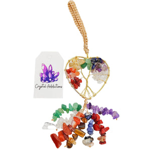 Tree of Life Heart Hanger