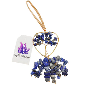 Tree of Life Heart Hanger