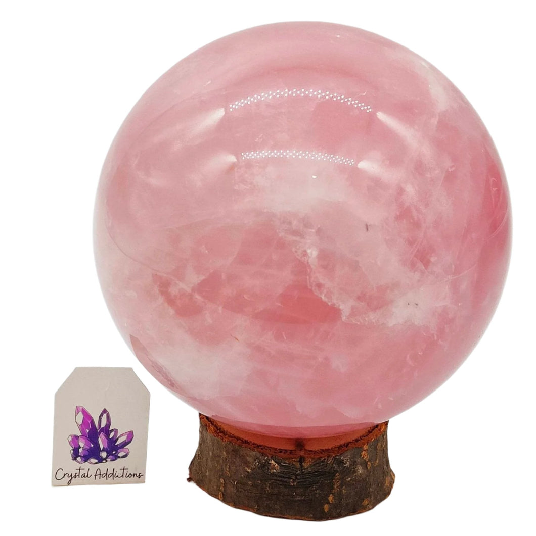 Rose Quartz Sphere # 197