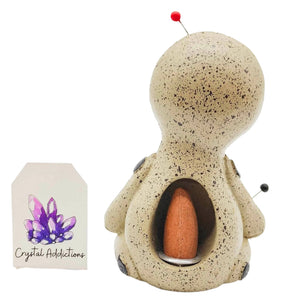 Voodoo Doll Incense Cone Burner