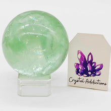 Load image into Gallery viewer, Rainbow Fluorite Sphere # 84
