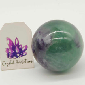 Rainbow Fluorite Sphere # 177