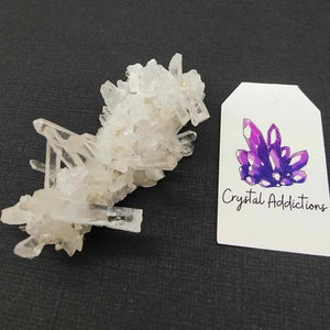 Clear Quartz Laser Wand Cluster # 114