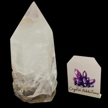 Load image into Gallery viewer, Manifestation Clear Quartz Crystal Point # 107
