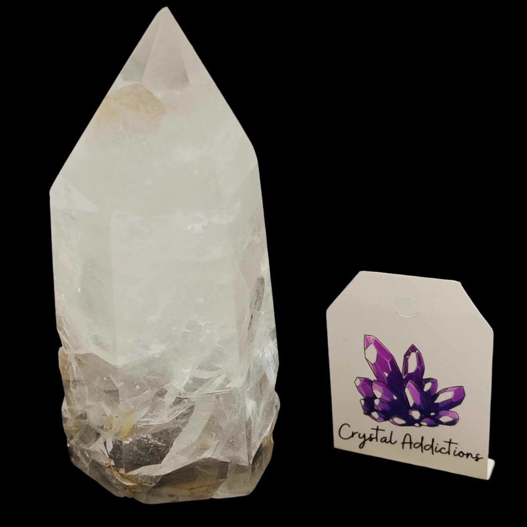 Manifestation Clear Quartz Crystal Point # 107