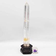 Load image into Gallery viewer, Clear Quartz + Golden Healer Tower #64
