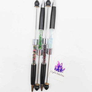 Beadable Crystal Chip Pens