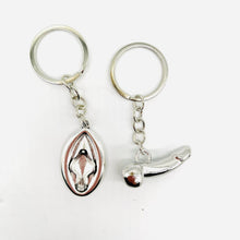 Load image into Gallery viewer, Pecker &amp; Vulva Keyrings
