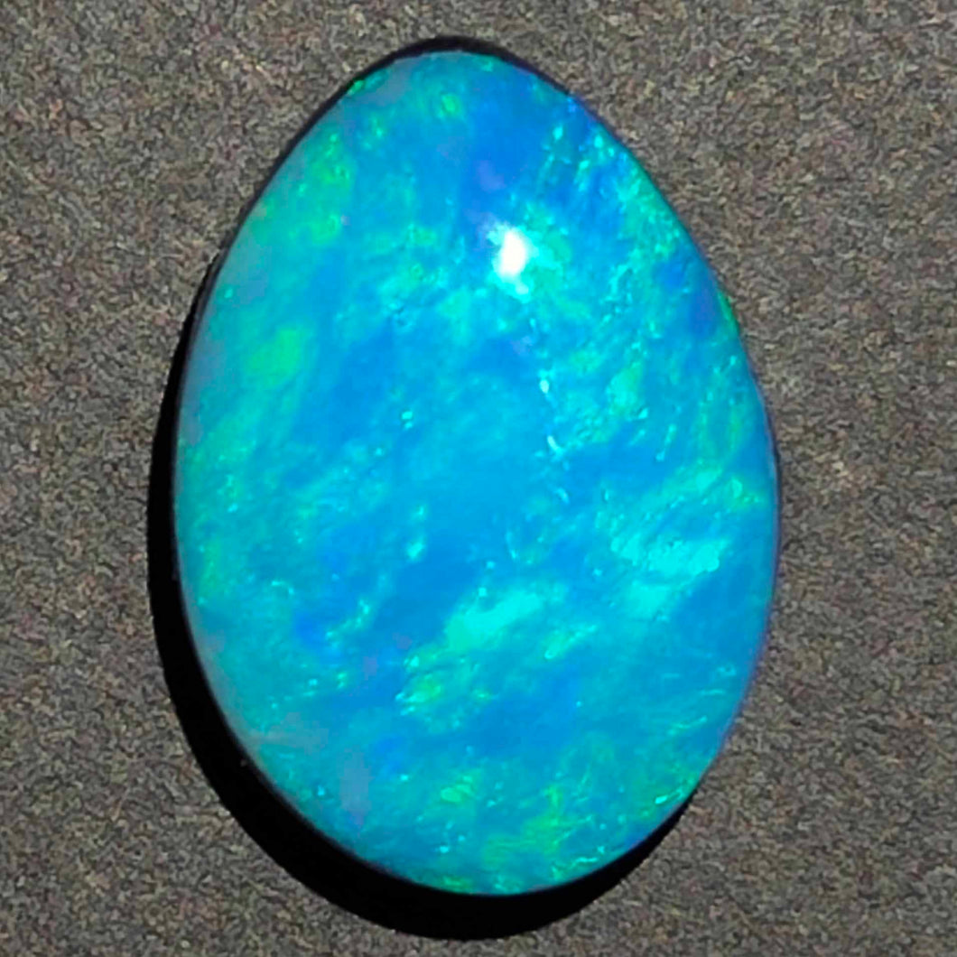 White Cliffs Opal - Doublet Blue/Green # 10