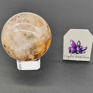 Dendritic Quartz Sphere w/Star # 89